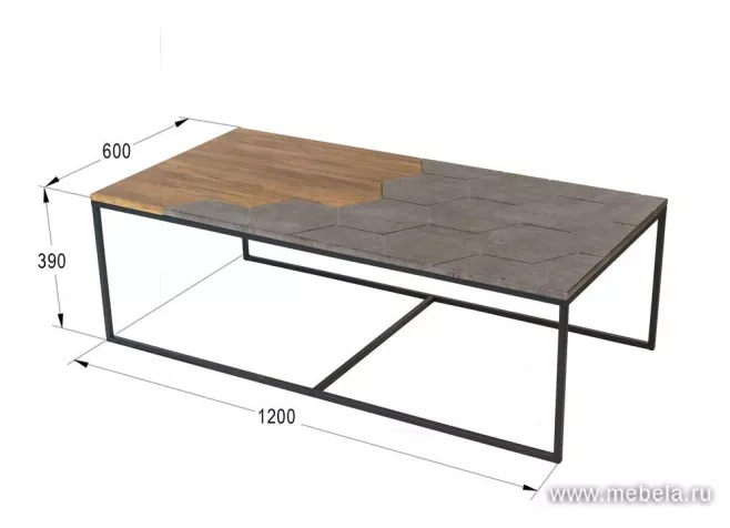 Журнальный столик Китч