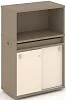 Тумба опорная (купе) с низкой надставкой