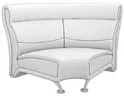 Угловая секция 90 гр.