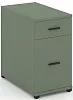 Тумба опорная/приставная 1 ящик + 1 распашной фасад.