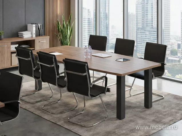 столы Фёст Металл Дуб