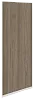 Дверь низкая для шкафа-купе ЛДСП