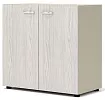Офисный шкаф низкий с глухими фасадами